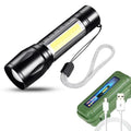 ESMARTER Mini LED Flashlight – 2000 Lumen Rechargeable Torch