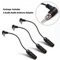 Car AM/FM Antenna Adapter – Elbow Male to Female Cable