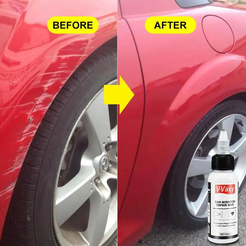 50ml Car Scratch Remover Wax Auto Wheel Hub Rust Cleaning Agent V-Vaxy Car Scratch Repair Polishing Wax Car Polishing Compound Zpaxo