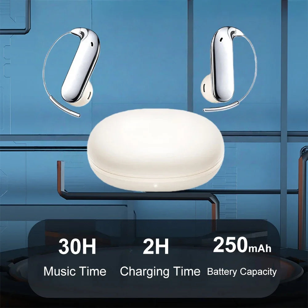 KEBIDUMEI Open-ear Bluetooth 6 0 Earphones Ear-hook TWS Wireless