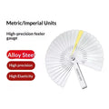 Portable Durable Feeler Gauge Various Specifications Arc Stainless Zpaxo Default Title