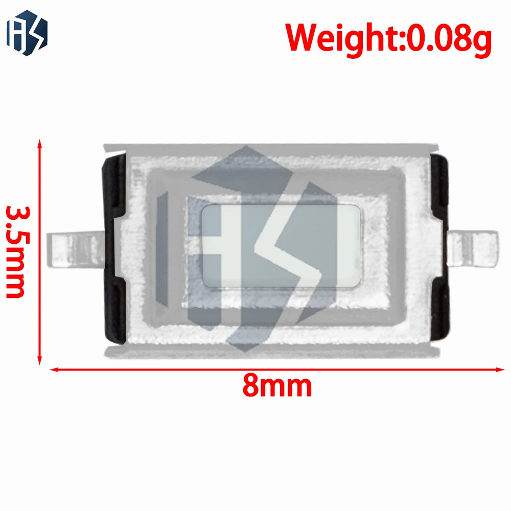3 6 2-Pin Momentary Tactile Switch Mini Push Button DIY Electronic Zpaxo