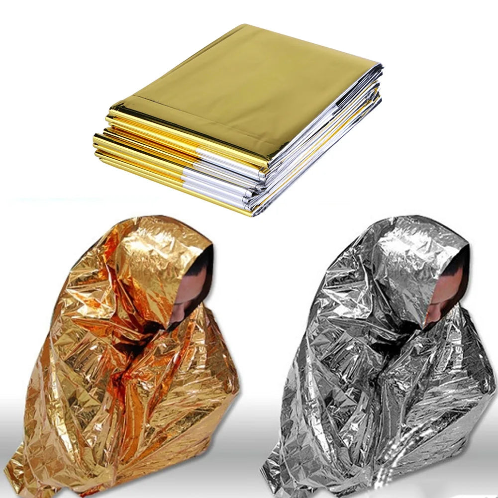 Emergency Blanket Double Sided Thermal Multifunctional Outdoor Foil