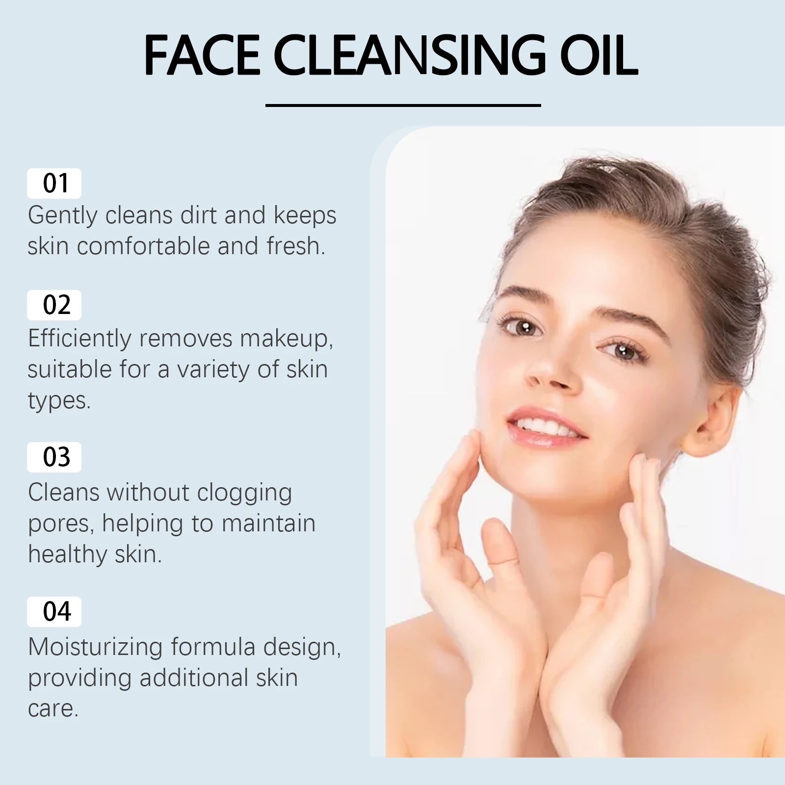 Eelhoe Purifying Cleansing Oil – Gentle Makeup Remover 120ml Facial Cleansing Oil Zpaxo