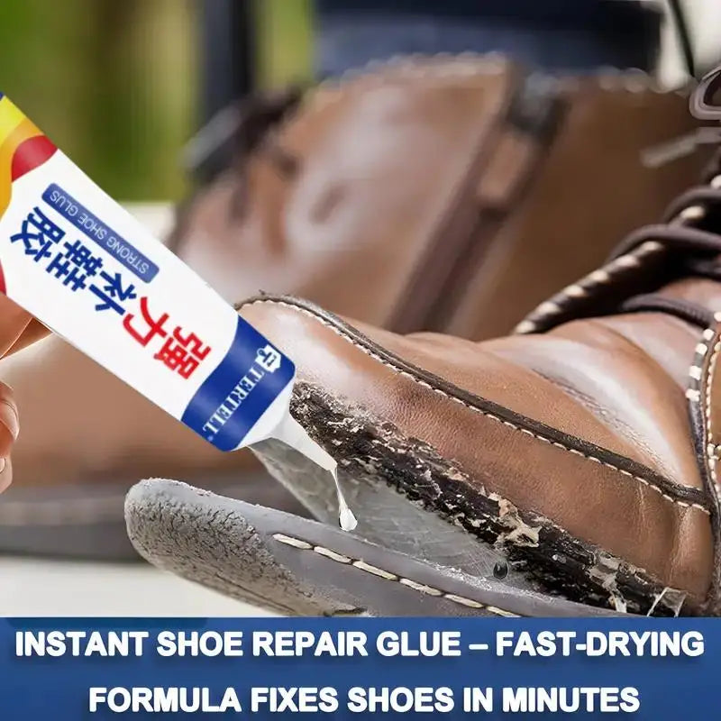 Professional Shoe Repair Glue (60ml) | Strong elastic adhesive for sports shoes, synthetic leather and accessories. Zpaxo