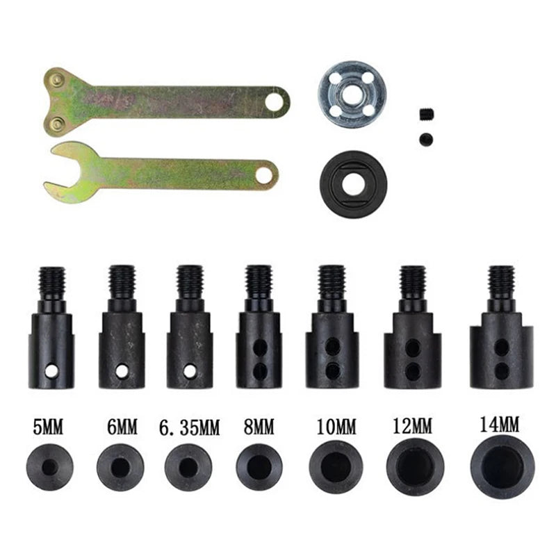 Saw Blade Adapter M10 5 8 10 Drill Spindle Chuck Grinding Polishing