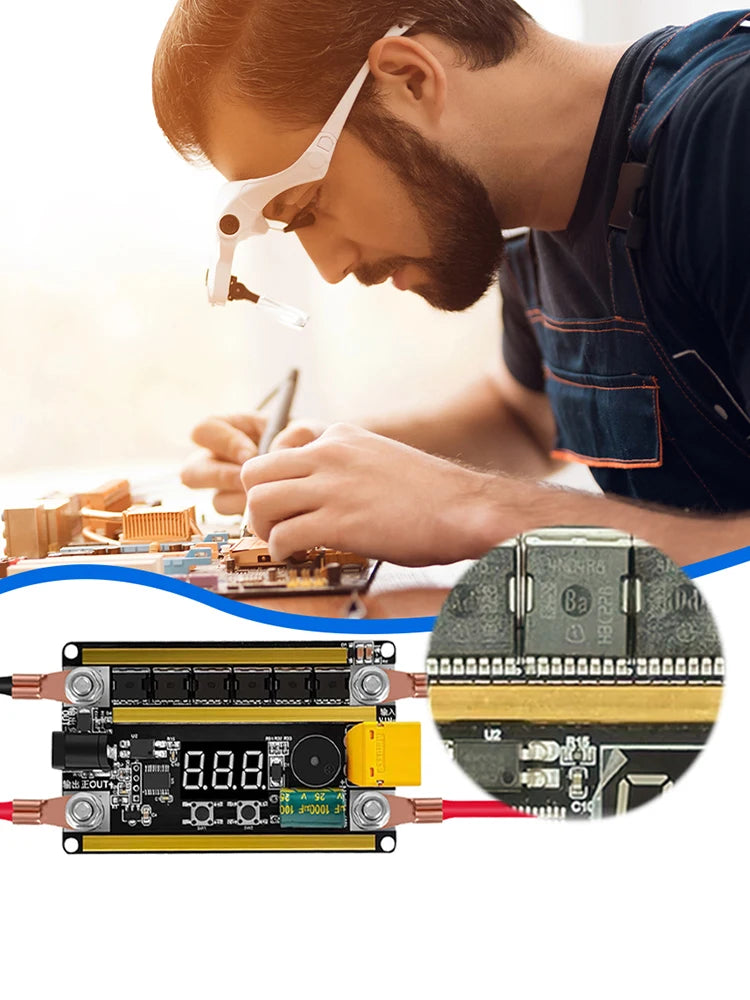 Battery Energy Storage Spot Welding Machine Digital Tube Display