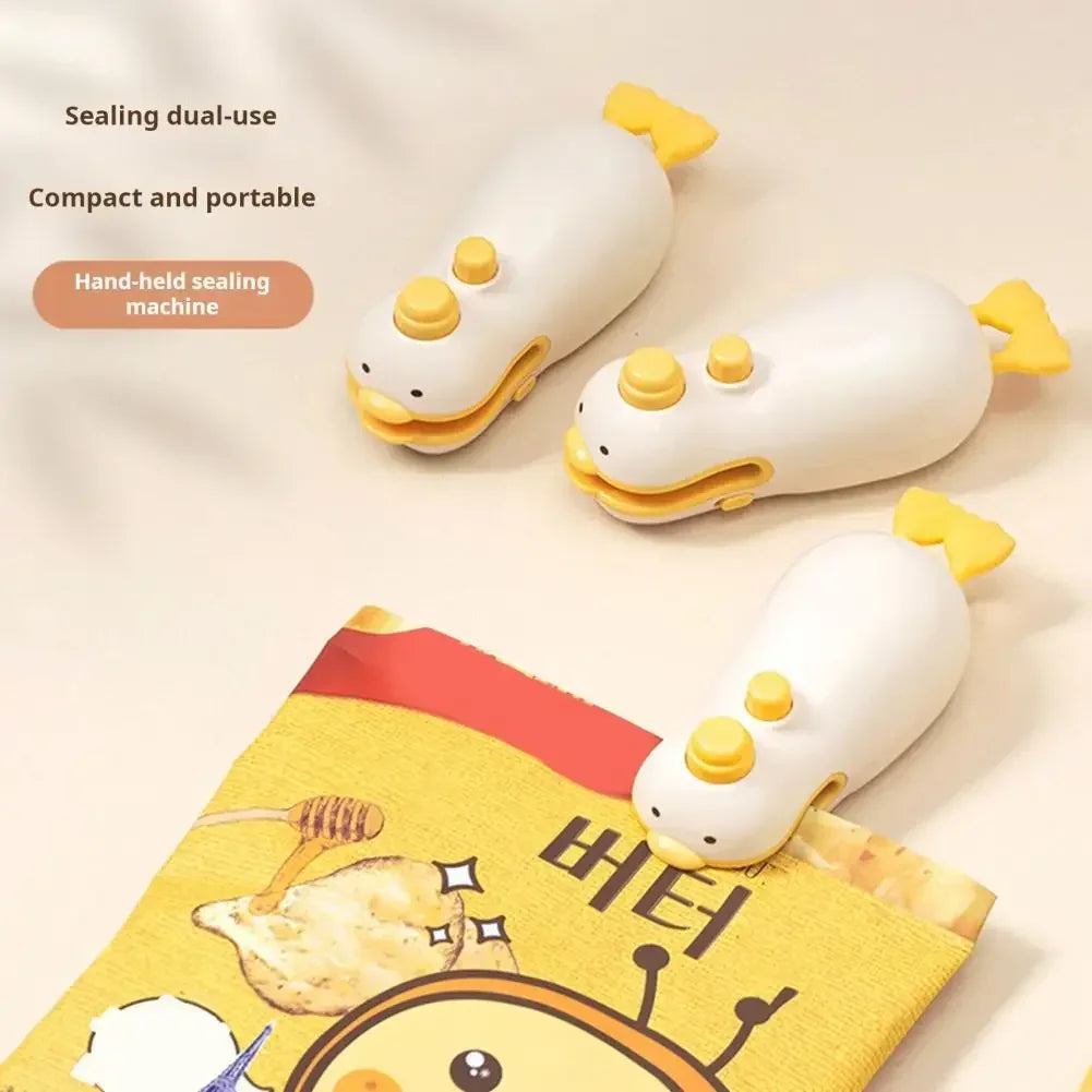 Mini Food Sealing Machine Kitchen Tool Portable Compact Rechargeable