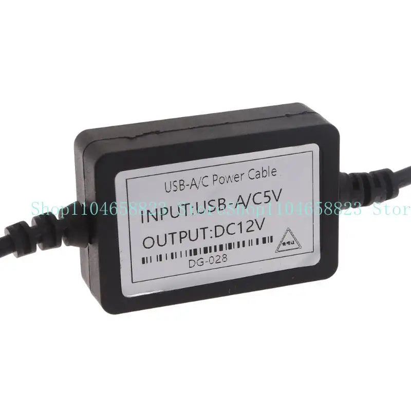 Universal USB DC Power Cable 5V to12V 5 5x2 Charging Cord 45'' Supply Zpaxo