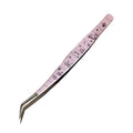 Stainless Steel Curved Stickers Tweezers Precision Cartoon False Zpaxo Style 3