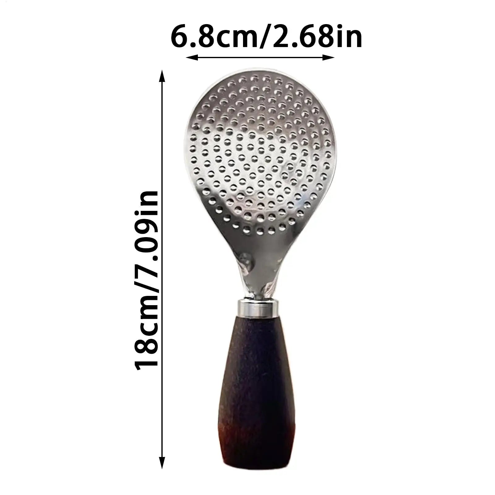 Rice Paddle Stainless Steel Scoop Standing Kitchen Tools Spoon Heat