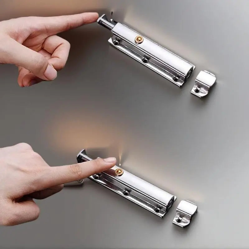 Stainless Steel Door Lock Self-locking Automatic Spring Latch Zpaxo