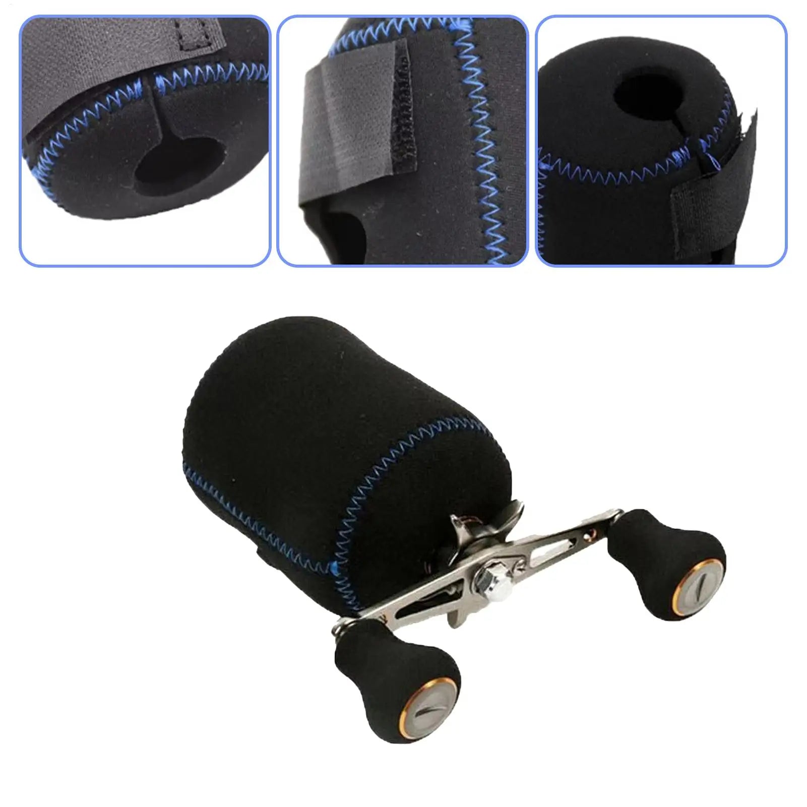 Fishing Reel Storage Case Baitcaster Cover Bags Sturdy Casting