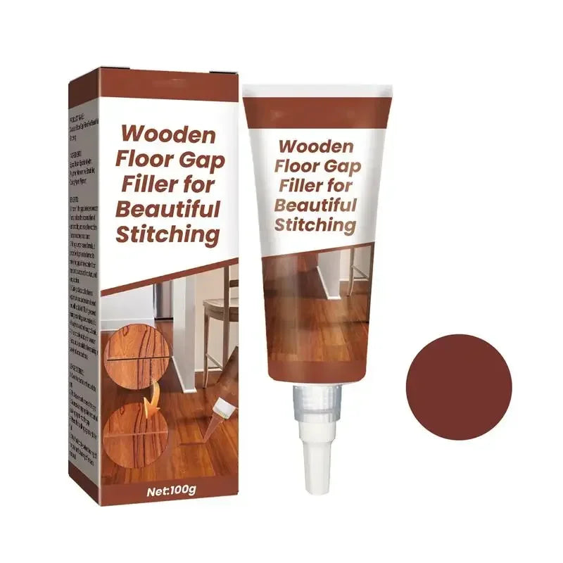 100g Wooden Furniture Touch Up Kit Furniture Floor Tile Scratch Filler Remover Glue Cream Polymer Resin DIY Repair Tools Zpaxo Haitang Wood 100g