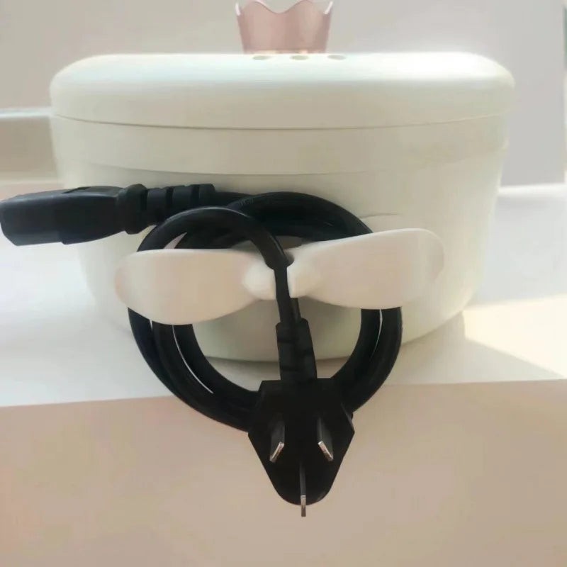 Kitchen storage wire winder, household traceless plug fixed power cord organizer, wire and cable management, home storage tools Zpaxo