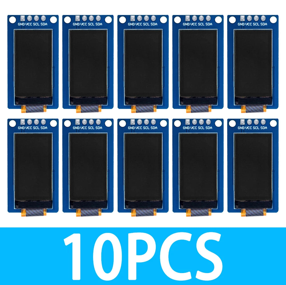 1 EGBO OLED Display 64 128 LCD Module SSD1107 0 96 Vertical Screen Zpaxo 10PCS