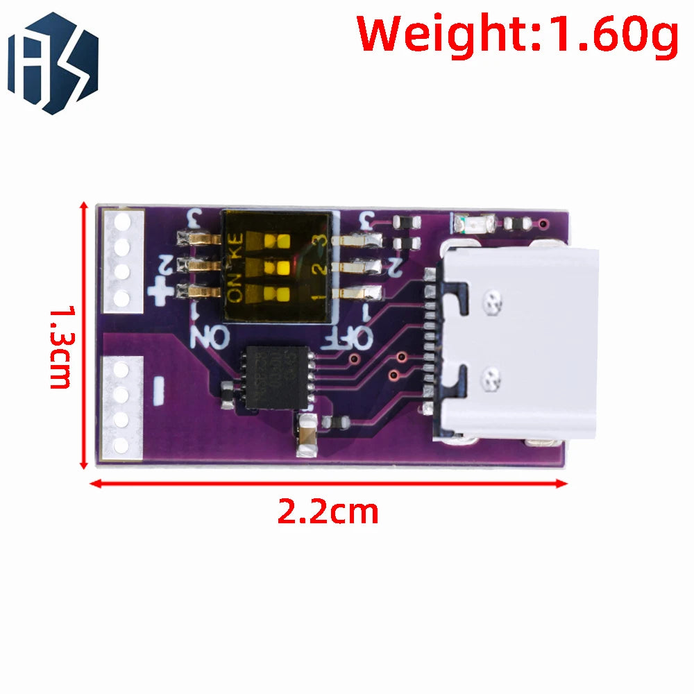‌100W USB Type-C PD Decoy Trigger Module with 5V/9V/12V/15V/20V Fixed Output & 5A Fast Charging for Laptops/Motors/LEDs Zpaxo