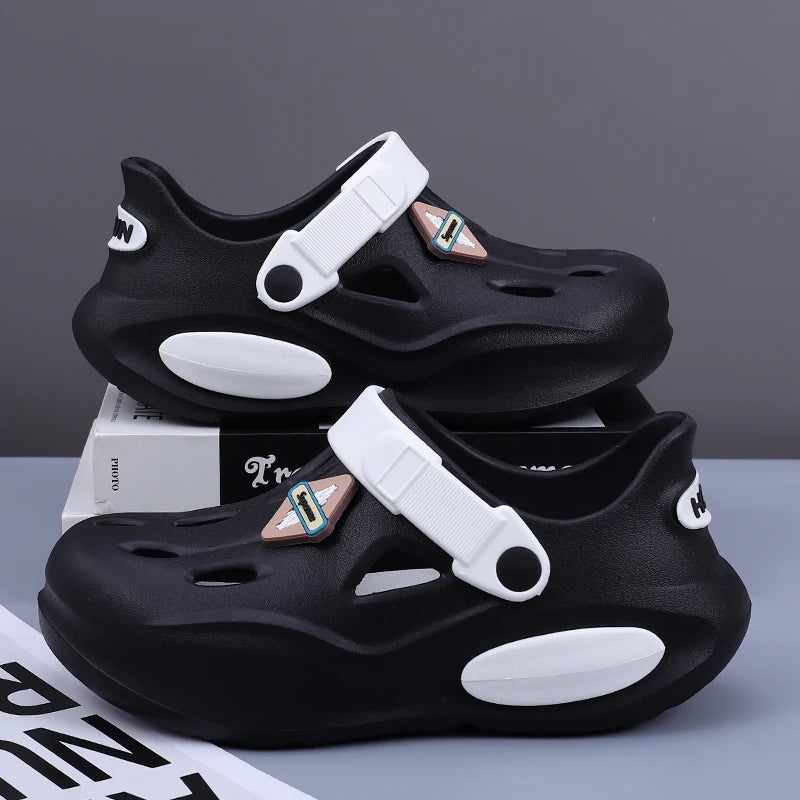 Women's Men's Summer Flip Flops Lightweight Breathable Beach Slippers
