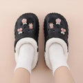 Winter Casual Clogs Slippers Women Waterproof Garden Shoes Outdoor