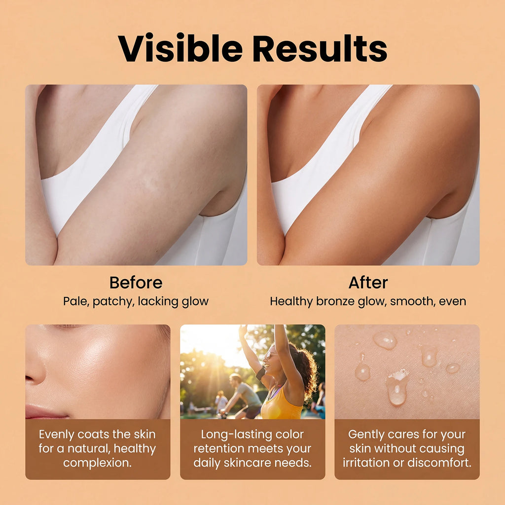 OceAura Self Tanning Spray – Sunless Tanner for Body & Face Self Tanning Spray Zpaxo