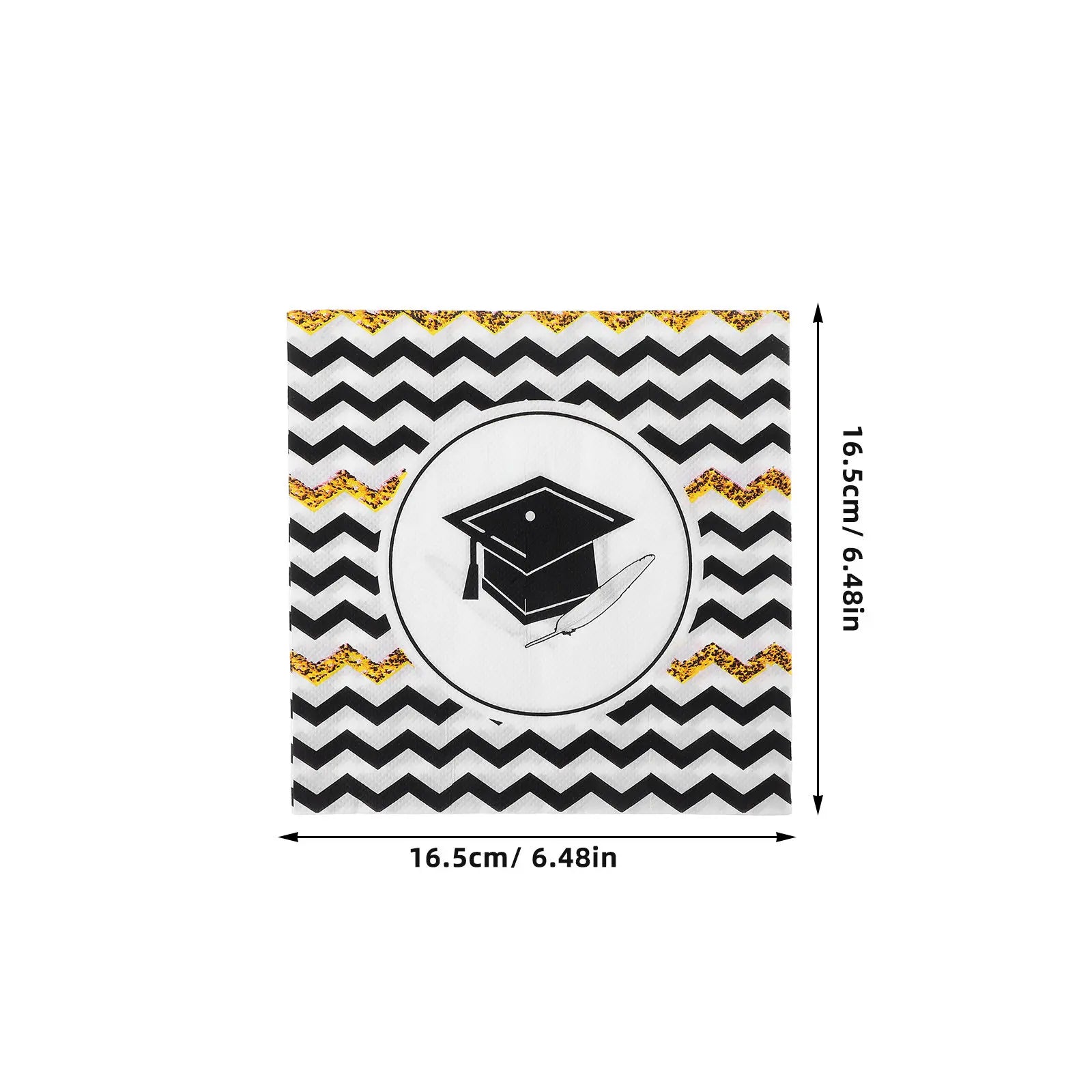 Graduation Party Napkins Durable Thick Paper Towels Suitable 2025