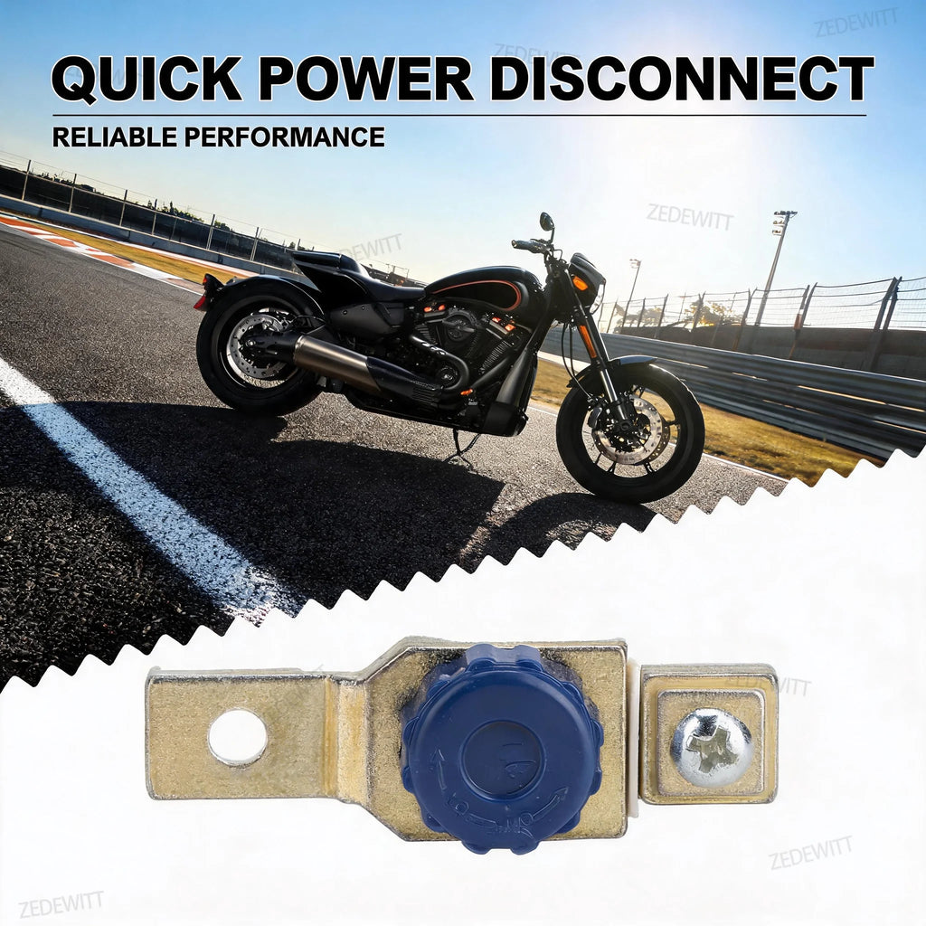 12V 80A Battery Disconnect Switch – Car & Motorcycle Kill Switch