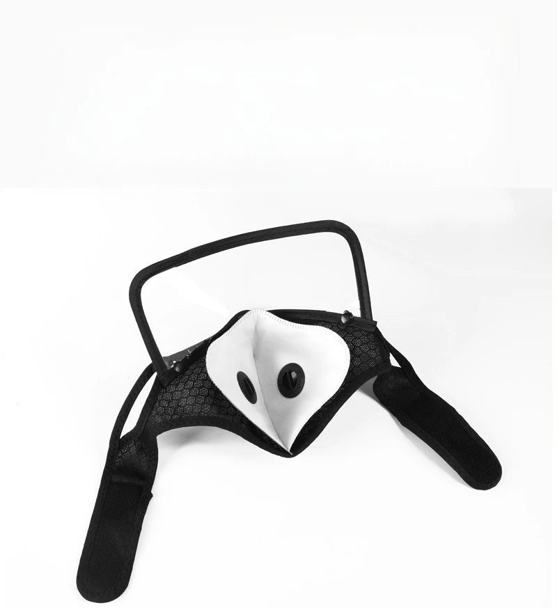 Cycling protective mask sports mask filter dustproof and warm mask protective lens detachable Zpaxo