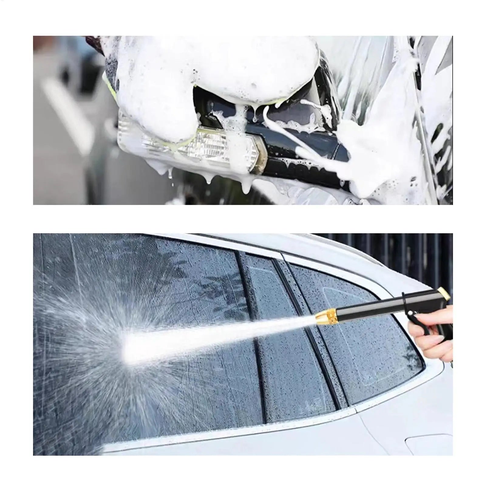 Portable Pressure Washer 5 Adapters 360 Rotating 4 Spray Patterns