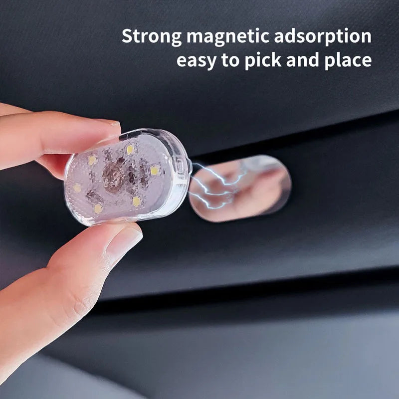 Rechargeable Magnetic Touch Light Hand Car Roof Magnets Ceiling Lamp Zpaxo