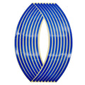 Stickers Reflective Stripes Motorcycle Stickers Wheel Rim Tape Motorcycles Wheel Sticker Rim Stripe Tape Reflective Sticker Zpaxo Blue