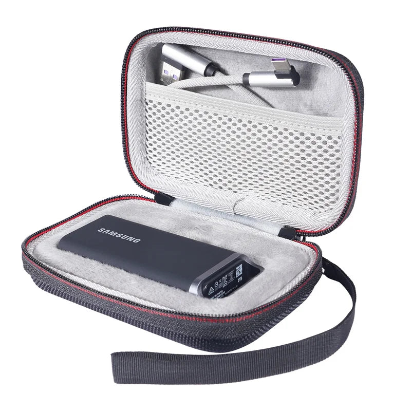 Portable External Solid State Drive Hard Shockproof Protective Travel Zpaxo