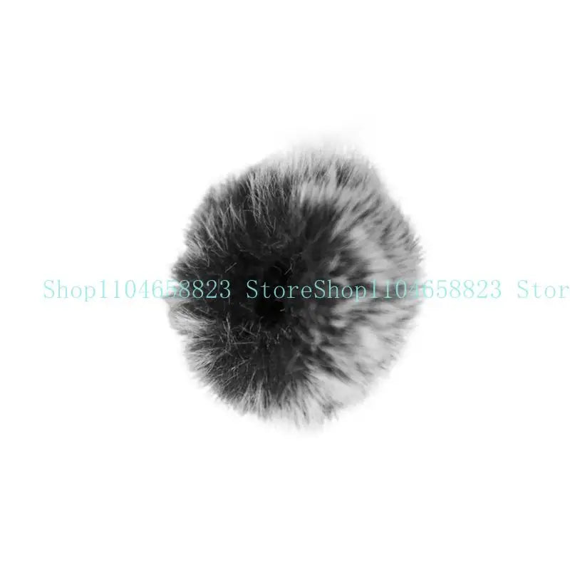 Windscreen Furry Windscreen Mic Cover Microphone Cover Muff Windscreen Cover Replacement for K10 Lavalier Microphone Zpaxo