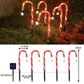 Solar Powered Ground Stick Crutch Lights String Christmas Outdoor Zpaxo B Solar China Mainland