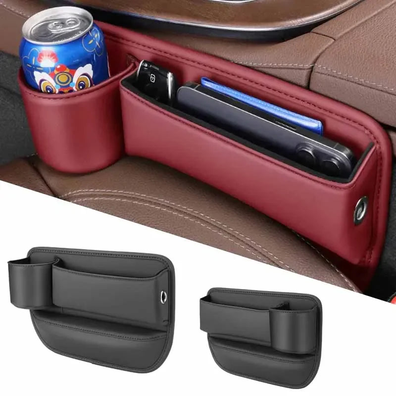 Car Seat Gap Organizer – Phone, Cup & Card Holder