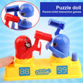 Table Boxing Game Mini Robot Fighting Toys Battle Robot Old Games Portable Kid Board Games Punching Birthday Gift Birthday Gift Zpaxo Default Title