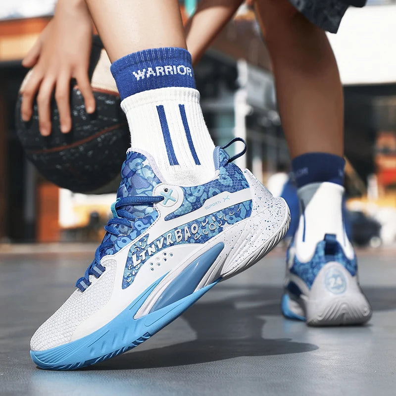 Men's Basketball Shoes Breathable Cushioning Non-slip Wearable Runing