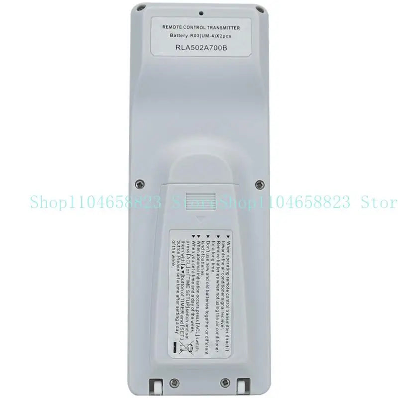 RLA502A700B Air Conditioner Remote Control RLA502A700L RLA502A700S Zpaxo