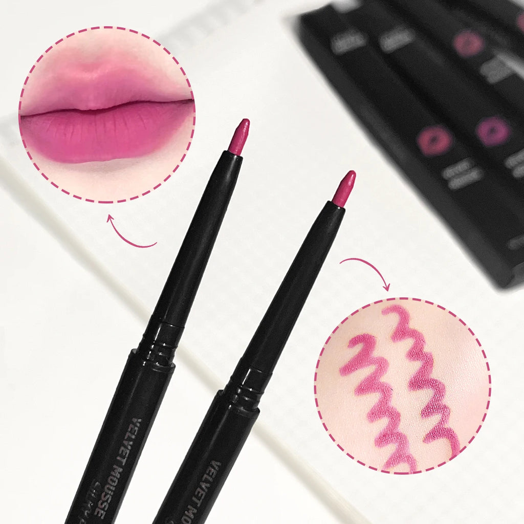 JUJU Dream Lip Liner Defines Lips Matte Smudge-proof Finish Available Zpaxo
