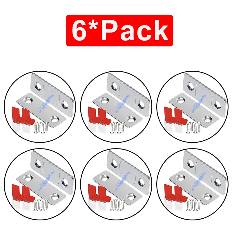 Magnetic Cabinet Catches Ultra Thin Door Strong Magnets Stopper