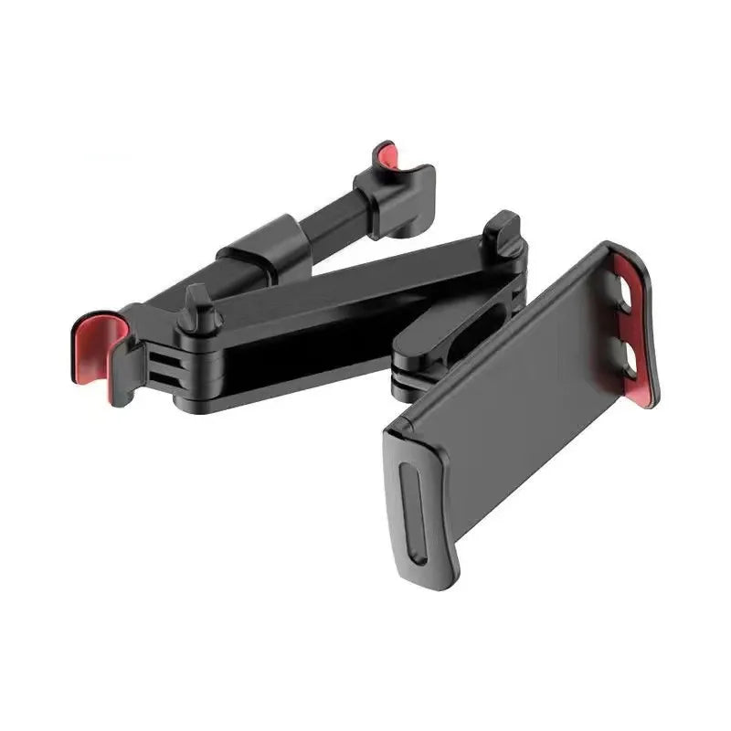 Telescopic Car Rear Pillow Mobile Phone Holder Tablet Rotating Car Seat Rear Stand Headrest Brac Ket For Phone Tablet 4-11 Inch Zpaxo Red Telescopic