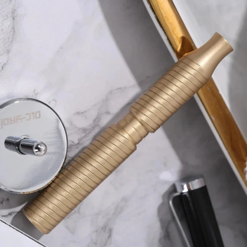 YAQI 88mm Solid Brass Safety Razor Handle for Men – Nickel Safety Razor Handle Zpaxo