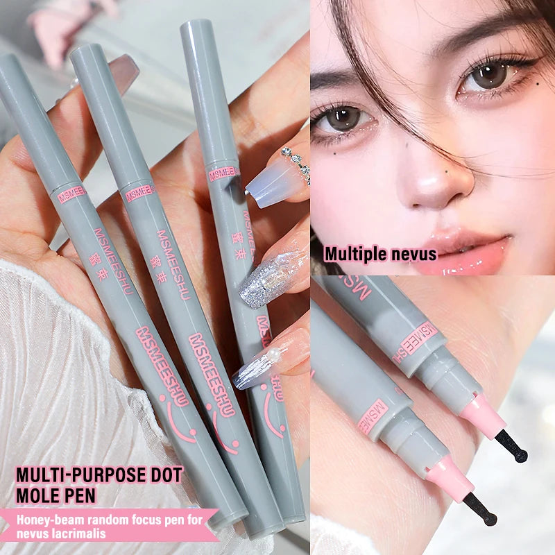 Fake Freckles Pen Round Head Natural Fast Drying Waterproof Mole