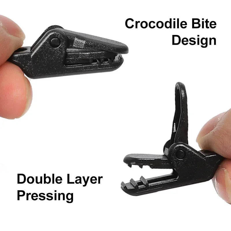 Heavy-Duty Tarp Clips – Windproof No-Puncture Grips 10/20/50 PCS