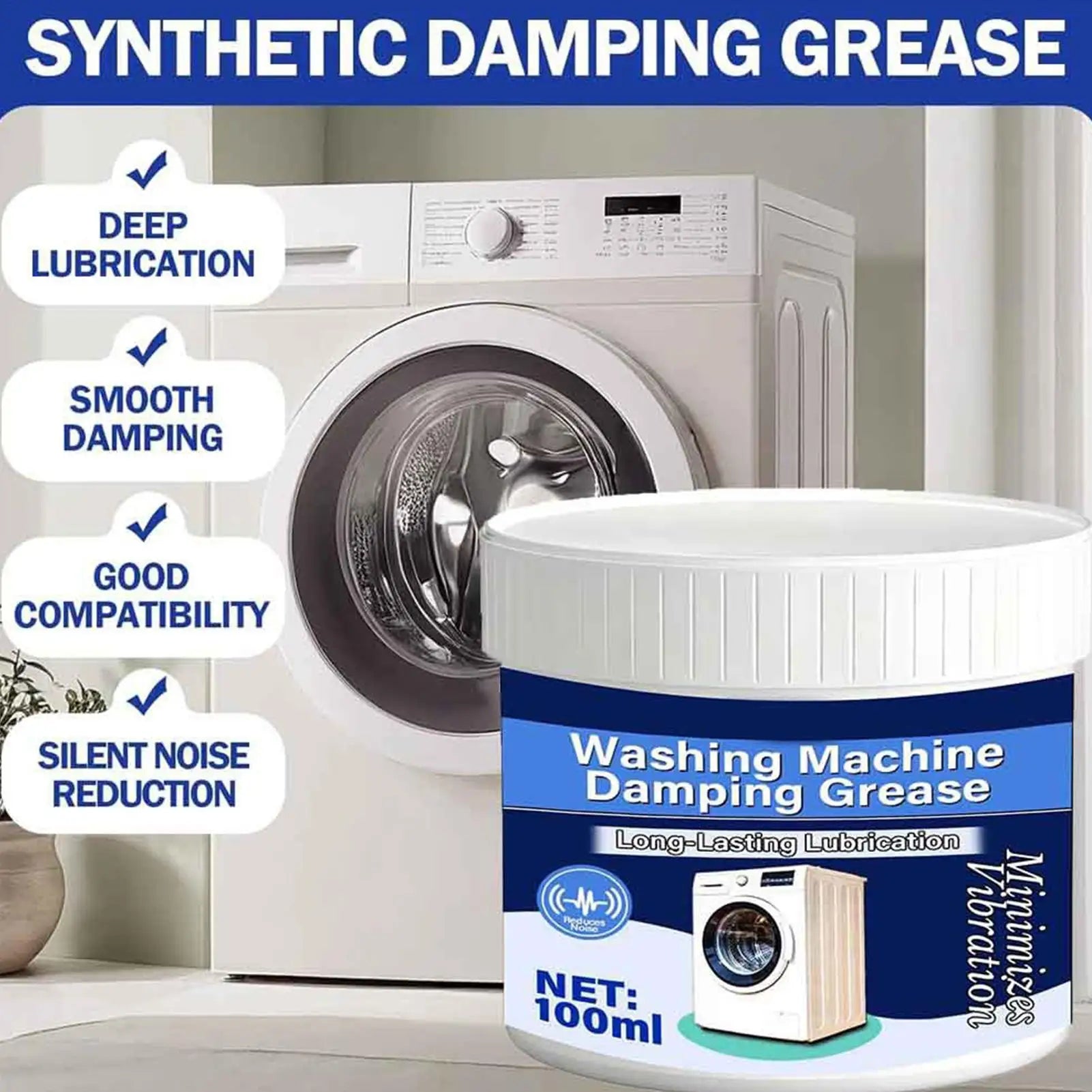 Washing Machine Damping Grease Viscosity Shock Absorption Lubricant