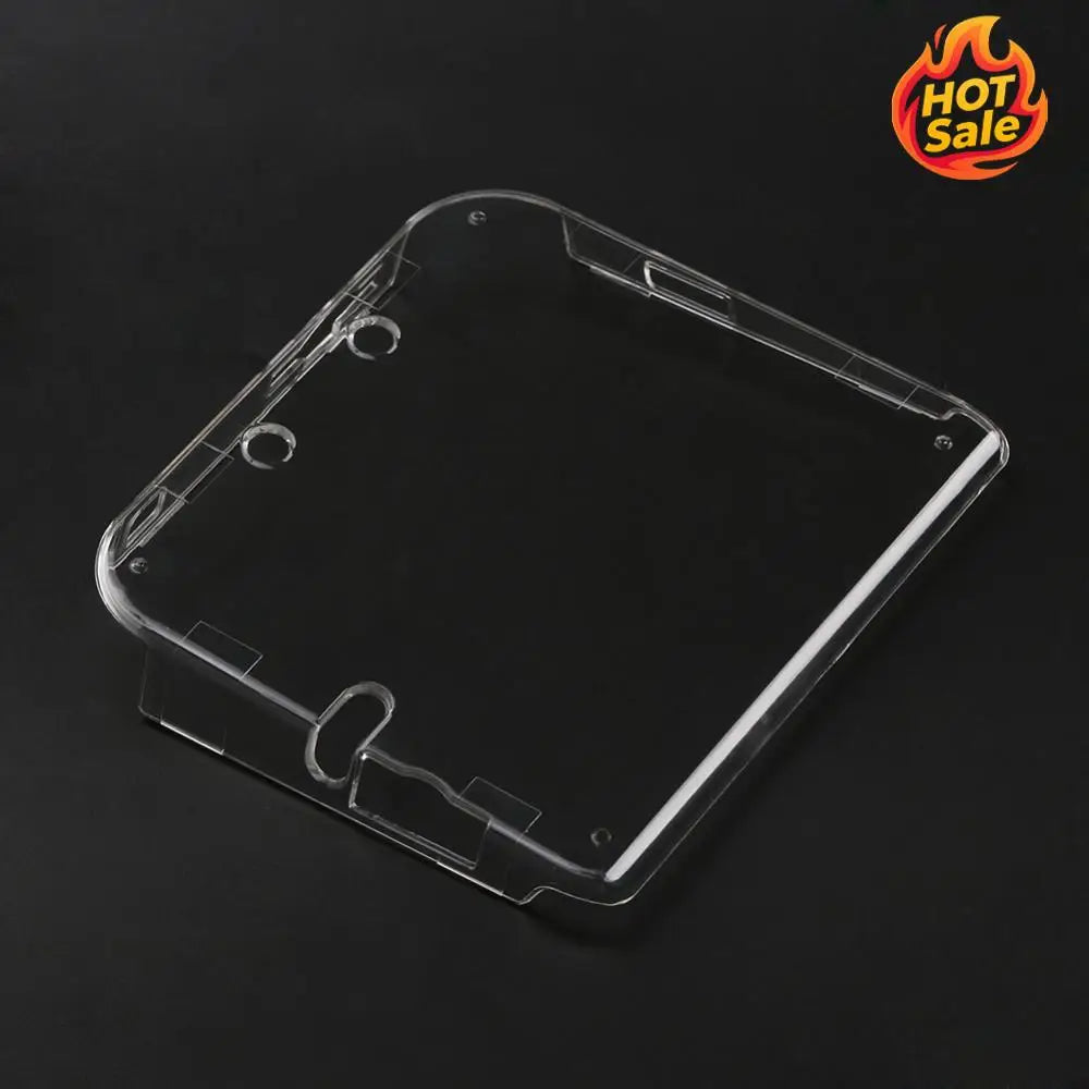 For 2DS Anti Dust Film Screen Protector Anti Scratches Hard Shell Skin Clear Plastic Crystal Case for Nintendo 2DS Game Console Zpaxo