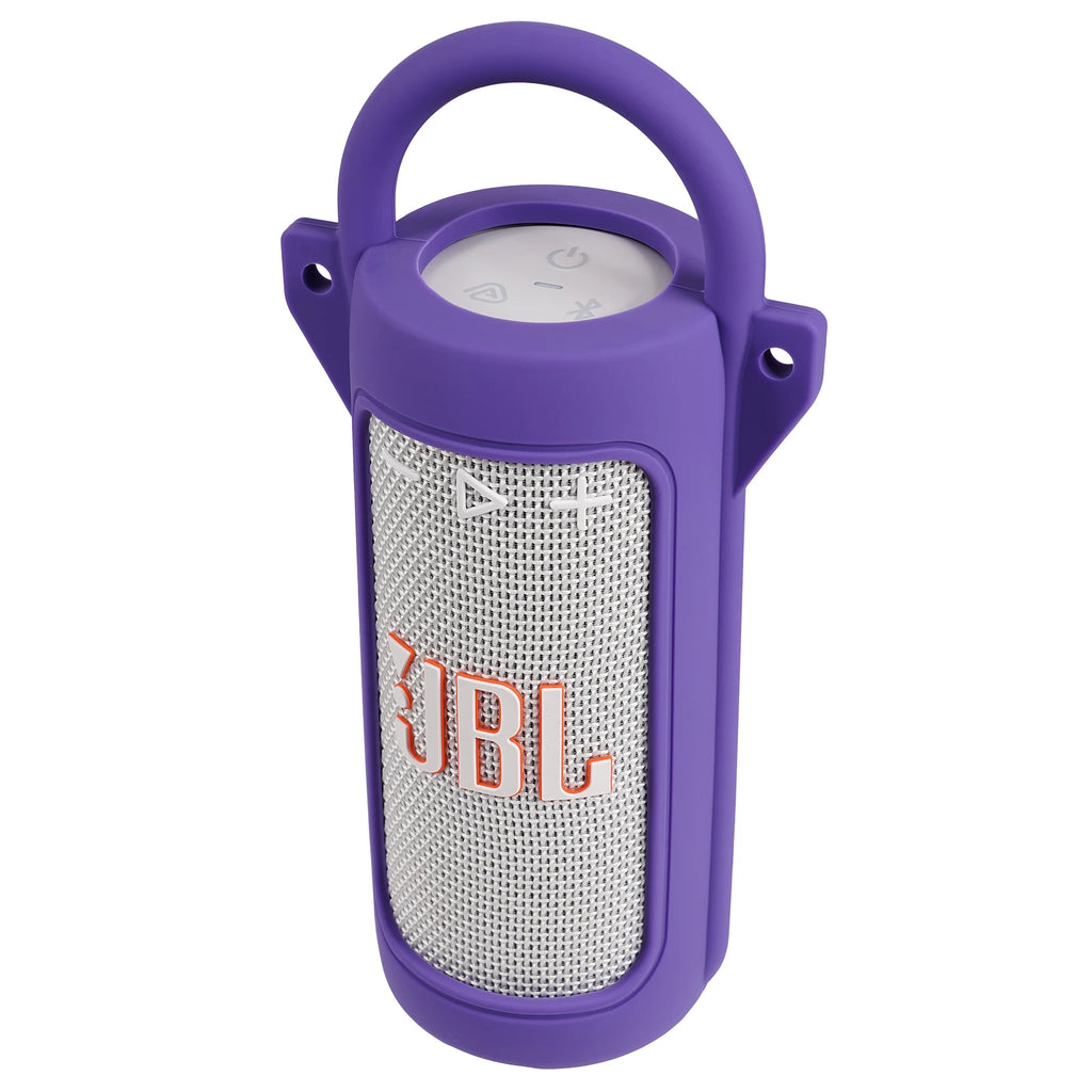 Portable Travel Carrying Case Shoulder Strap Sleeve Silicone Zpaxo PURPLE