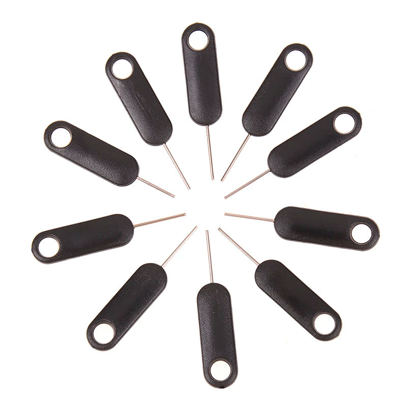 10-Pack SIM Card Ejector Pins – 12mm Universal Stainless Steel