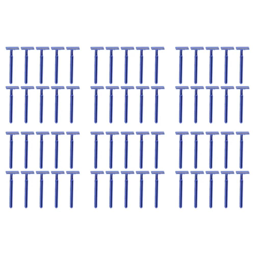 100- Disposable Whiskers Shaving Shavers Stainless Body Trimmer 2 Zpaxo 60PCS