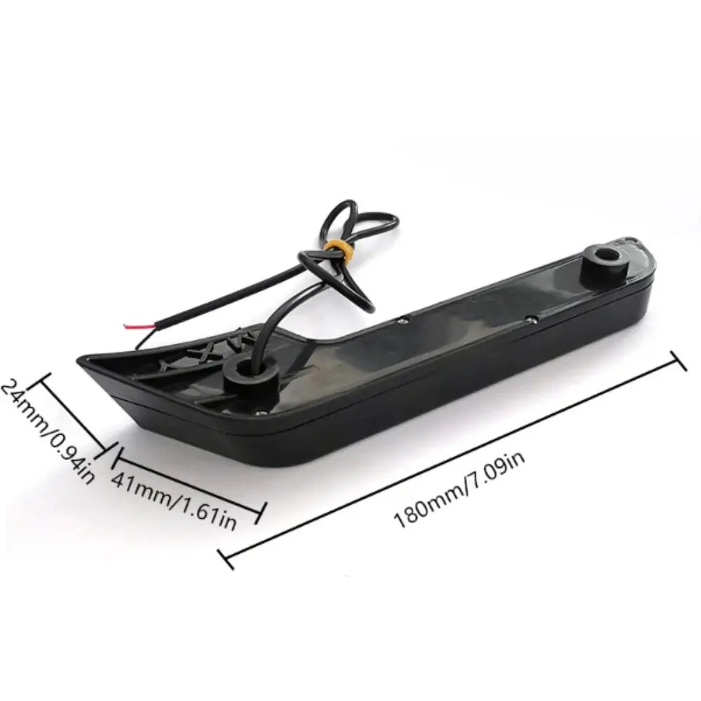 Replacement 12V Daytime Running Lights 6 LED Bright L Shaped Driving Zpaxo
