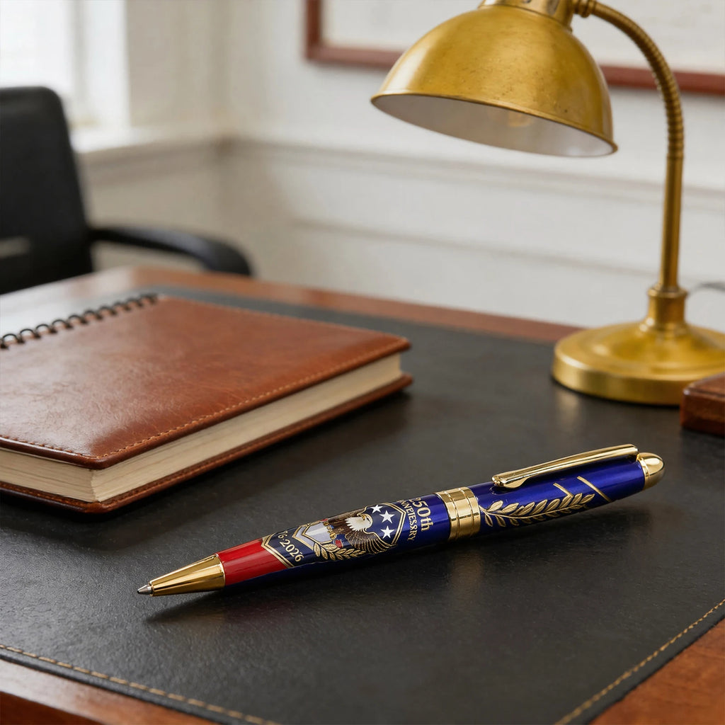 250th Anniversary Commemorative Ballpoint Pen Box Patriotic Engraved